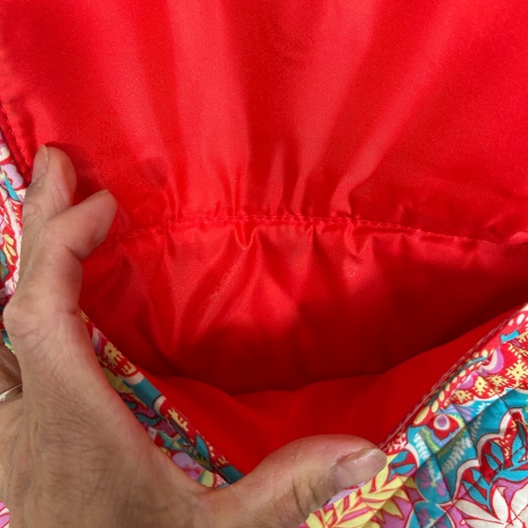 Vera Bradley Floral Pink and Blue Backpack - Picture 5 of 13